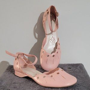 Pink Ballet style flat, Lower East Side, Size 8.5 Women's.
